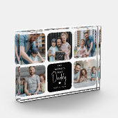 Beste pappa fotocollage van Modern World Fotoblokken (Links)