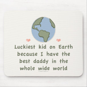 Beste pappa in de hele wereld muismat