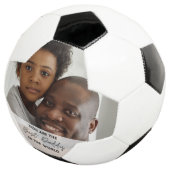 Beste pappa in de wereld Vaderdag foto  Voetbal (Drie kwart)