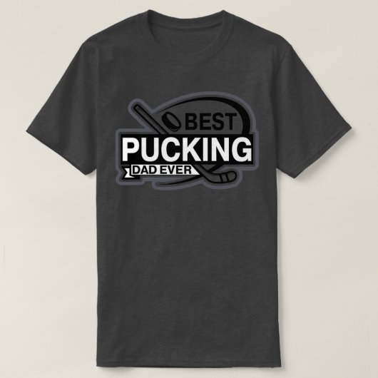  beste pappa ooit Hockey Fathers Day T-shirt (Design voorkant)