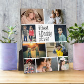 Beste pappie ooit fotocollage fotoplaat