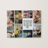 Beste pappie ooit fotocollage legpuzzel (Horizontaal)