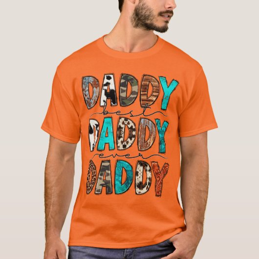 Beste pappie ooit T-Shirt (Voorkant)