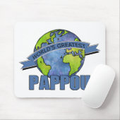 Beste Pappou van de Wereld Muismat (Met muis)