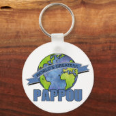 Beste Pappou van de Wereld Sleutelhanger (Voorkant)