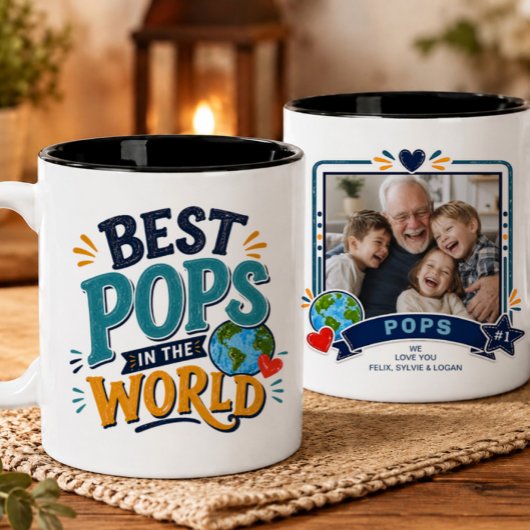 Beste Paps ter Wereld Foto Mok