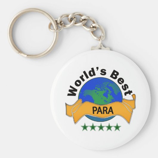 Beste para ter wereld sleutelhanger (Voorkant)