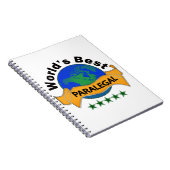 Beste paralegal ter wereld notitieboek (Rechterzijde)