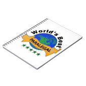 Beste paralegal ter wereld notitieboek (Linkerzijde)