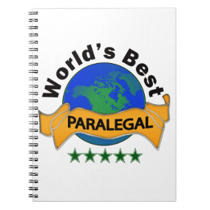 Beste paralegal ter wereld notitieboek