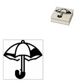 beste paraplu rubberstempel (Gestempeld)