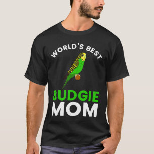 Beste Parkiet Moeder Ter Wereld Grasparkiet Vogel T-shirt