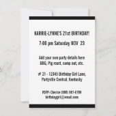 Beste partij ooit kaart (Achterkant)