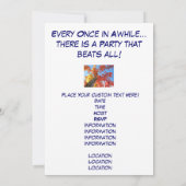 Beste partij! Uitnodigingen Herfst partijen najaar (Achterkant)