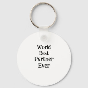 Beste partner ter wereld ooit Valentijnsdag minnaa Sleutelhanger