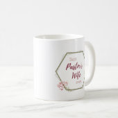 Beste pastoor vrouw ooit Inspirerend cadeau Koffiemok (Voorkant rechts)