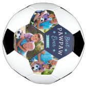 Beste paw ooit | Aangepaste foto op opa Voetbal (Gedraaid)