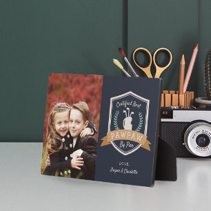 Beste paw op pagina   Foto Golf Grandpa Fotoplaat