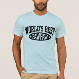 Beste Paw van de wereld T-shirt