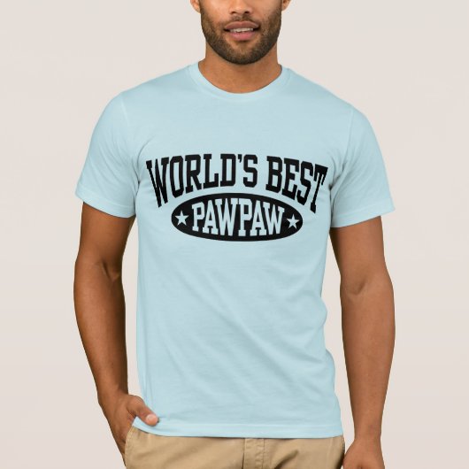 Beste Paw van de wereld T-shirt (Voorkant)