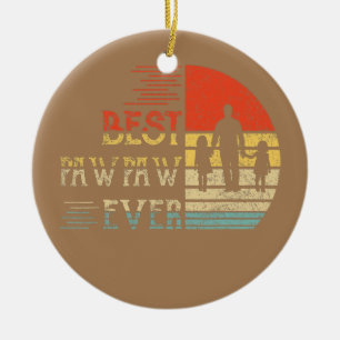 beste PAWever-cadeau voor Vaderdag Keramisch Ornament