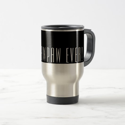 Beste PAWPAW-reismuis Reisbeker (Voorkant rechts)