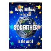 Beste peetvader ter wereld verjaardag (Voorkant)