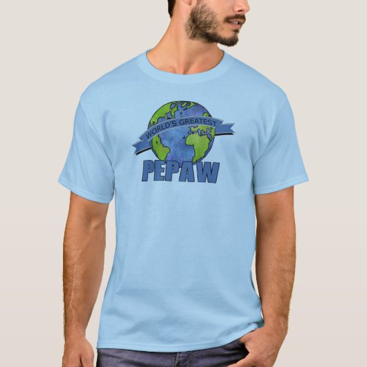 Beste Pepaw ter Wereld T-shirt (Voorkant)