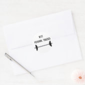 Beste Personal Trainer Ronde Sticker (Envelop)