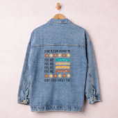 Beste persoon achter me Inspirerend prijsopgave, v Denim Jacket (Hangar)