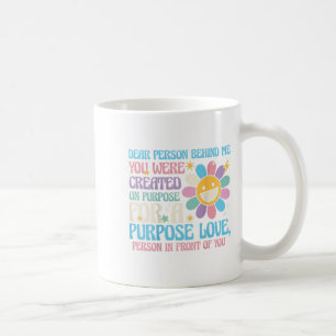 Beste Persoon Achter Me Je Zat Op Mijn Tas Tegeled Koffiemok