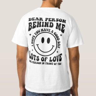 Beste Persoon Achter Me, Kennis van Geestelijke Ge T-shirt