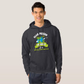Beste persoon achter mij de wereld is een betere p hoodie (Voorkant volledig)