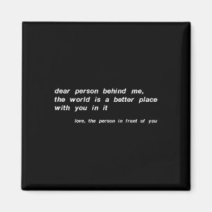 Beste persoon achter mij de wereld is een betere p magneet