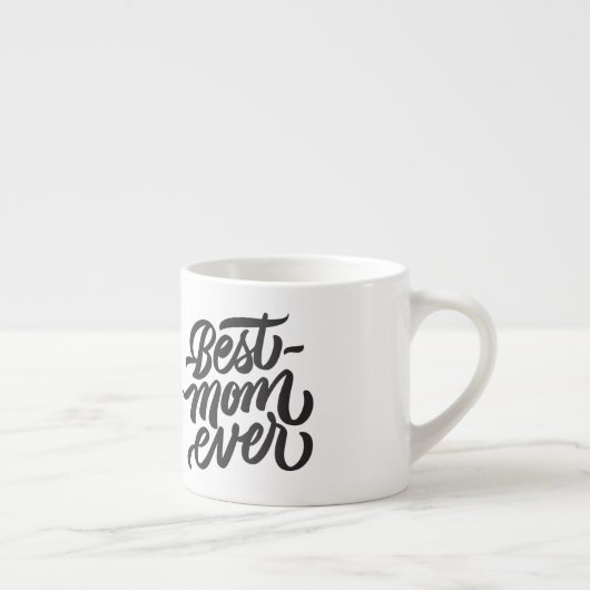 Beste persoonlijke foto van mam Ever Modern script Espresso Kop (Rechts)