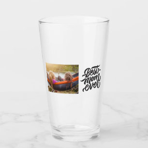 Beste persoonlijke foto van mam Ever Modern script Glas