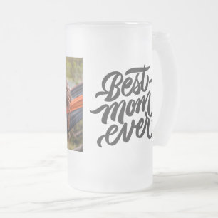 Beste persoonlijke foto van mam Ever Modern script Matglas Bierpul