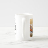 Beste persoonlijke foto van mam Ever Modern script Porselein Kop (Achterkant)