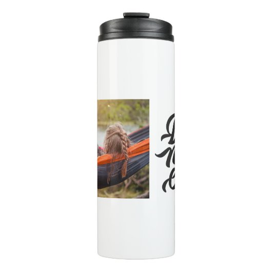 Beste persoonlijke foto van mam Ever Modern script Thermosbeker (Voorkant)