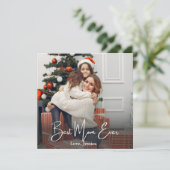 Beste persoonlijke foto van mama kaart (Staand voorkant)