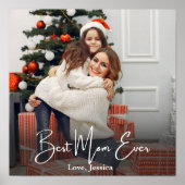 Beste persoonlijke foto van mama poster (Voorkant)