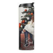 Beste persoonlijke foto van mama thermosbeker (Gedraaid links)