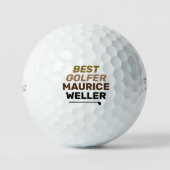 Beste persoonlijke Golfer-naam Golfballen (Voorkant)