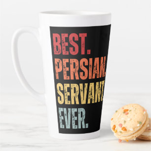 BESTE PERZISCHE KNECHT OOIT Custom Perzisch Kat Fo Latte Mok