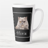 BESTE PERZISCHE KNECHT OOIT Custom Perzisch Kat Fo Latte Mok (Rechts)