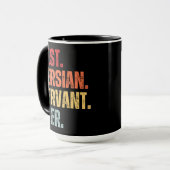 BESTE PERZISCHE KNECHT OOIT Custom Perzisch Kat Fo Mok (Voorkant links)