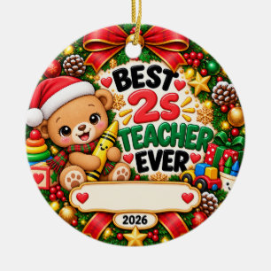 Beste Peuterleerkracht Ooit Kerst Ornament 2026