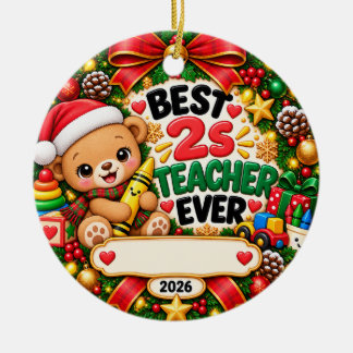Beste Peuterleerkracht Ooit Kerst Ornament 2026