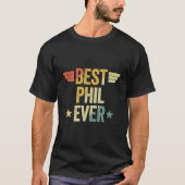 Beste Phil ooit T-shirt (Voorkant)