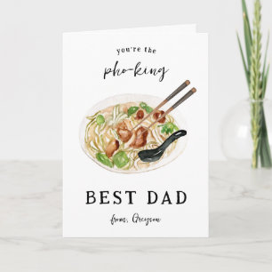 Beste Pho-King Vader Ooit   Vaderdagkaart Bedankkaart